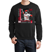 Luis Castillo Baseball Edit Tapestries Reds Crewneck Sweatshirt | Artistshot