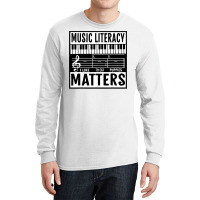 Music Literacy Matters I Like To Eat Puppies Music Meme Long Sleeve Shirts | Artistshot