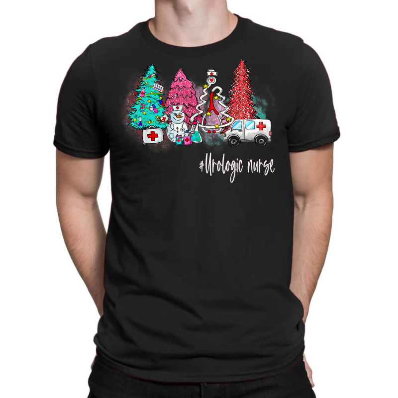 Urologic Nurse Christmas Tree Nurse Life Christmas Pajamas T Shirt T-Shirt by maryannmjra8 | Artistshot