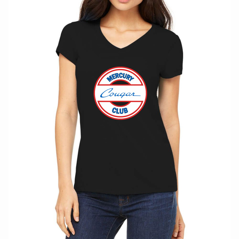 Cougar Club Women's V-Neck T-Shirt by MernaPutney | Artistshot