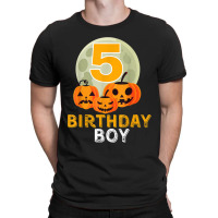 Happy 5th Birthday Boy Halloween T-shirt | Artistshot