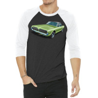 1967 Mercury Cougar In Lime Frost Five 3/4 Sleeve Shirt | Artistshot