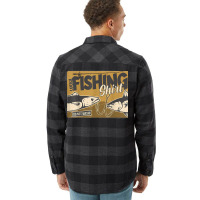 Funny Fisherman Fishy Fishy Fishy Lucky Fishing Flannel Shirt | Artistshot