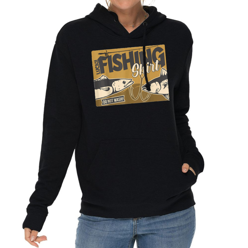 Funny Fisherman Fishy Fishy Fishy Lucky Fishing Lightweight Hoodie | Artistshot