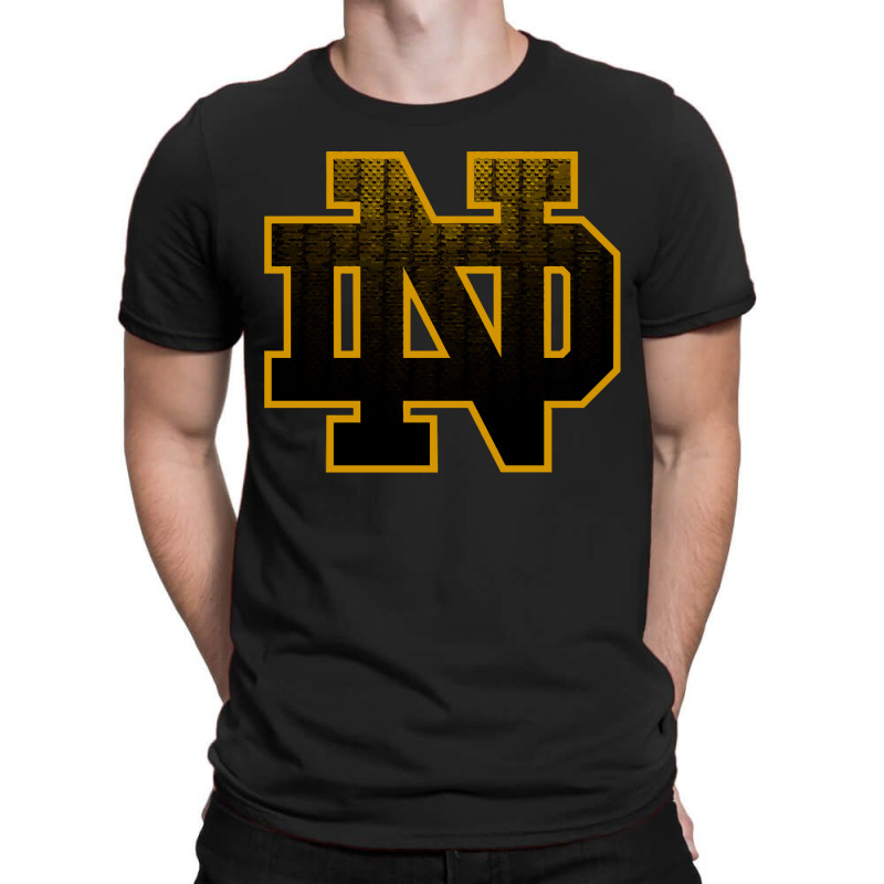 Notre Dame Golf Carbon Fiber T-shirt | Artistshot