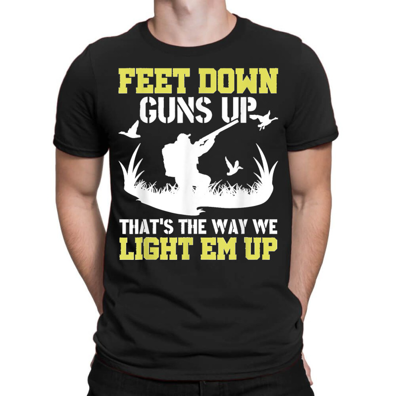 Funny Feet Down Duck Hunting Duck Hunter T-shirt | Artistshot