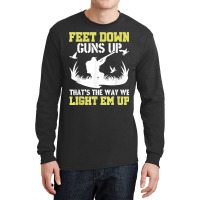 Funny Feet Down Duck Hunting Duck Hunter Long Sleeve Shirts | Artistshot