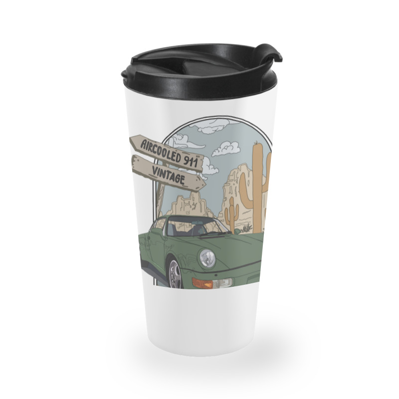 Olive Green 911 Vintage Travel Mug | Artistshot