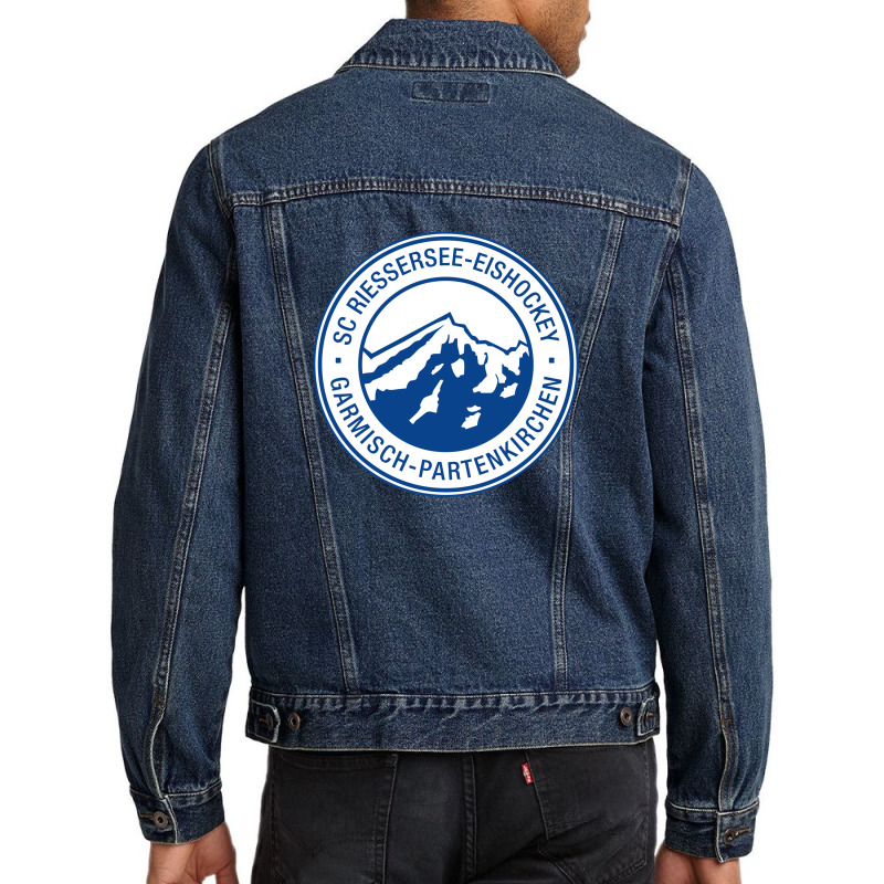 Sc Merch Riessersee Men Denim Jacket | Artistshot