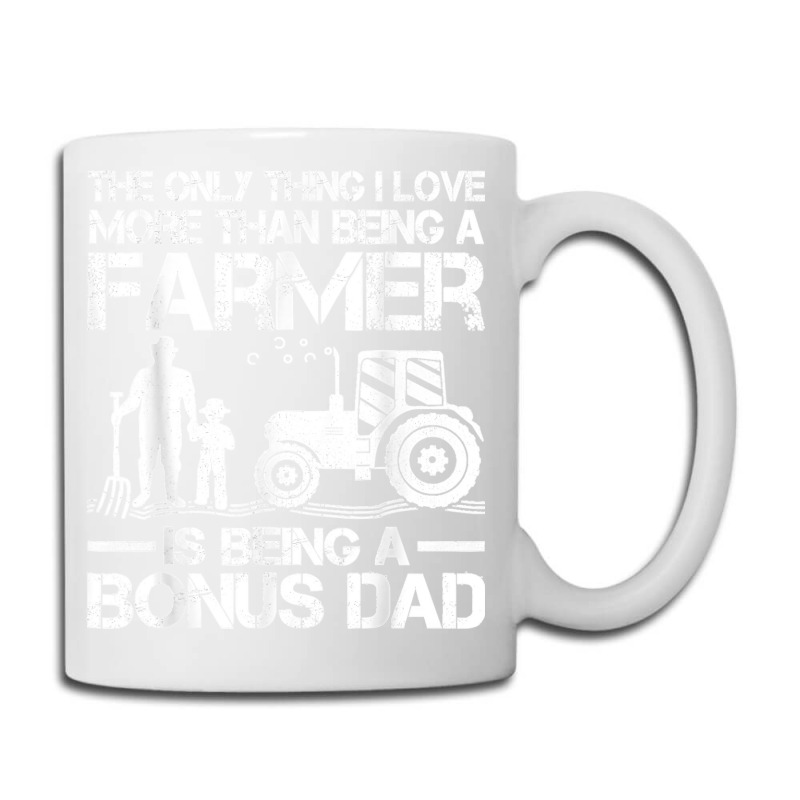 Funny Farming Tractor Retro Farmer Bonus Dad Father's Day Coffee Mug | Artistshot