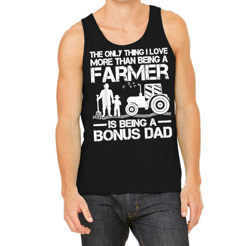 Funny Farming Tractor Retro Farmer Bonus Dad Father's Day Tank Top | Artistshot