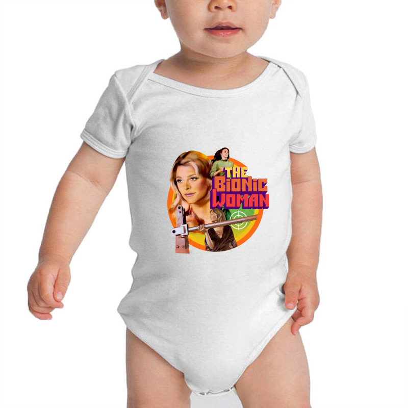 Bionic Woman Baby Bodysuit by curutputihgot | Artistshot