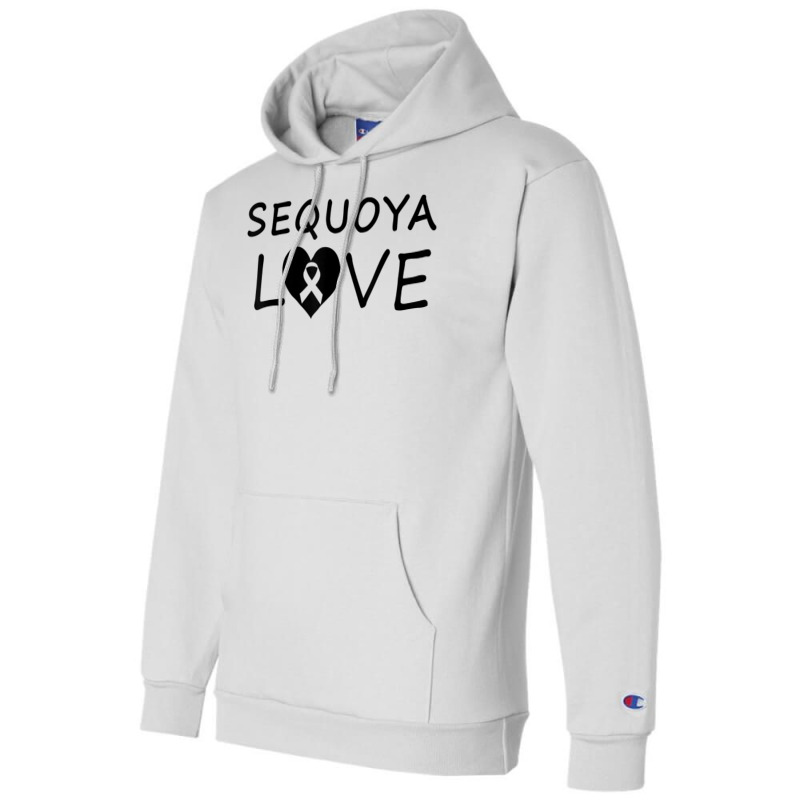 Wilkinsi Designs Sequoya Love No Initial T Shirt Champion Hoodie by gswarnkab | Artistshot