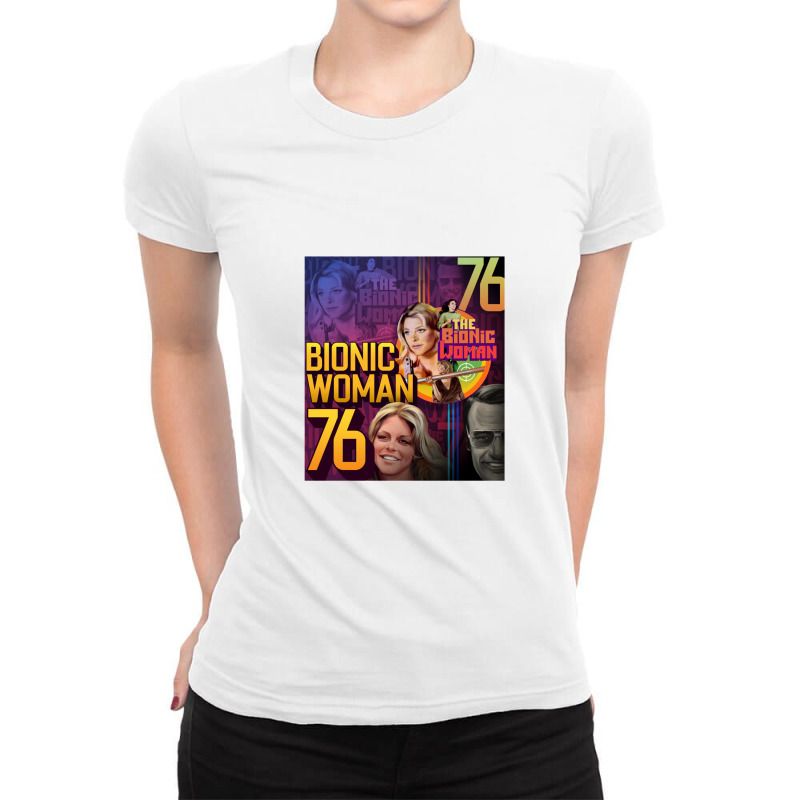 Bionic Woman V3 Ladies Fitted T-Shirt by curutputihgot | Artistshot