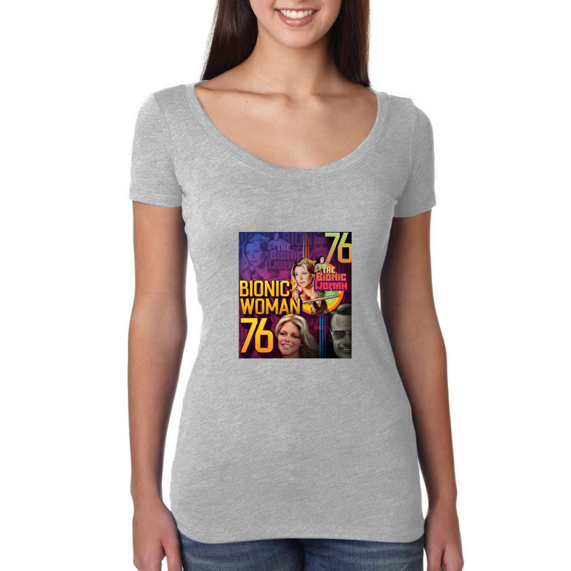 Bionic Woman V3 Women's Triblend Scoop T-shirt by curutputihgot | Artistshot