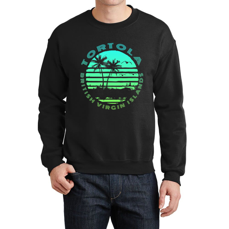 Bvi Tortola British Caribbean Island Souvenir Crewneck Sweatshirt by dangduy2 | Artistshot