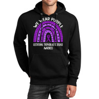 Wear Purple For Gestational Trophoblastic Disease Awareness T Shirt Unisex Hoodie | Artistshot