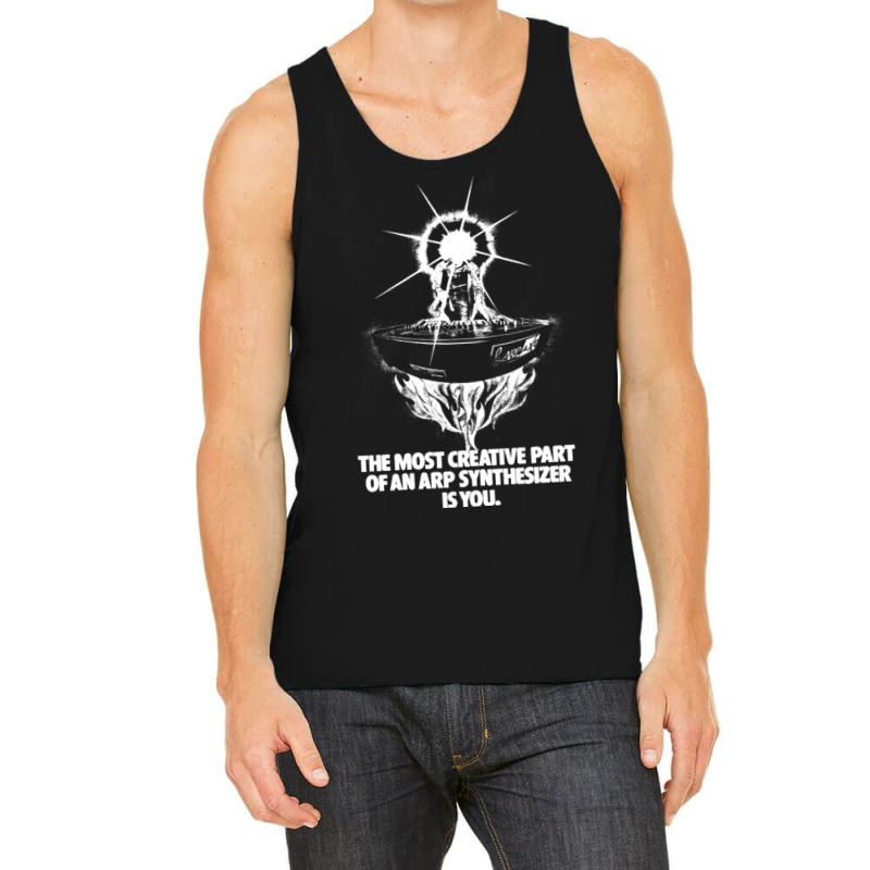 Vintage Synthesizer Ad Tank Top | Artistshot