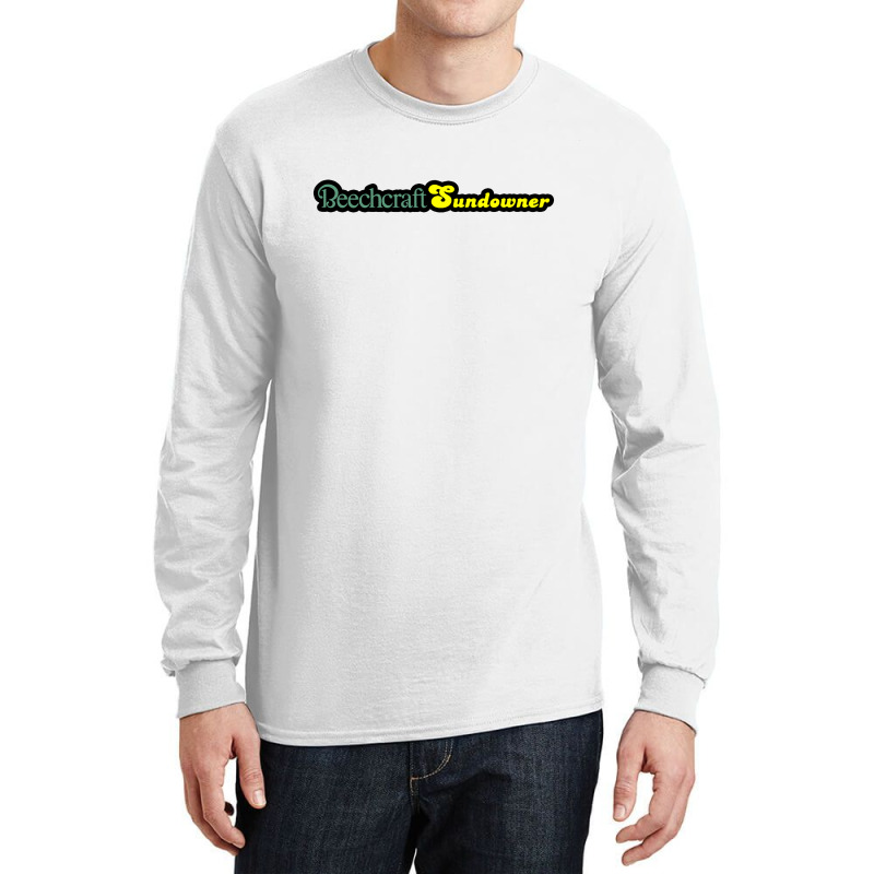 Beechcraft Sundowner Aircraft Aviation Long Sleeve Shirts by yoriinka | Artistshot