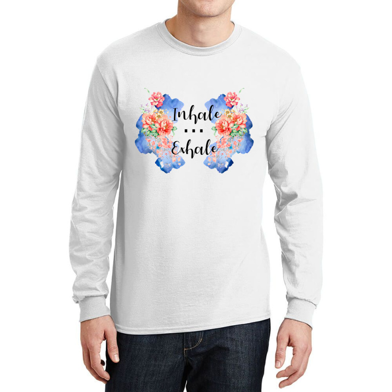 Inhaleexhale Long Sleeve Shirts by seifertmurryq3jmxs | Artistshot