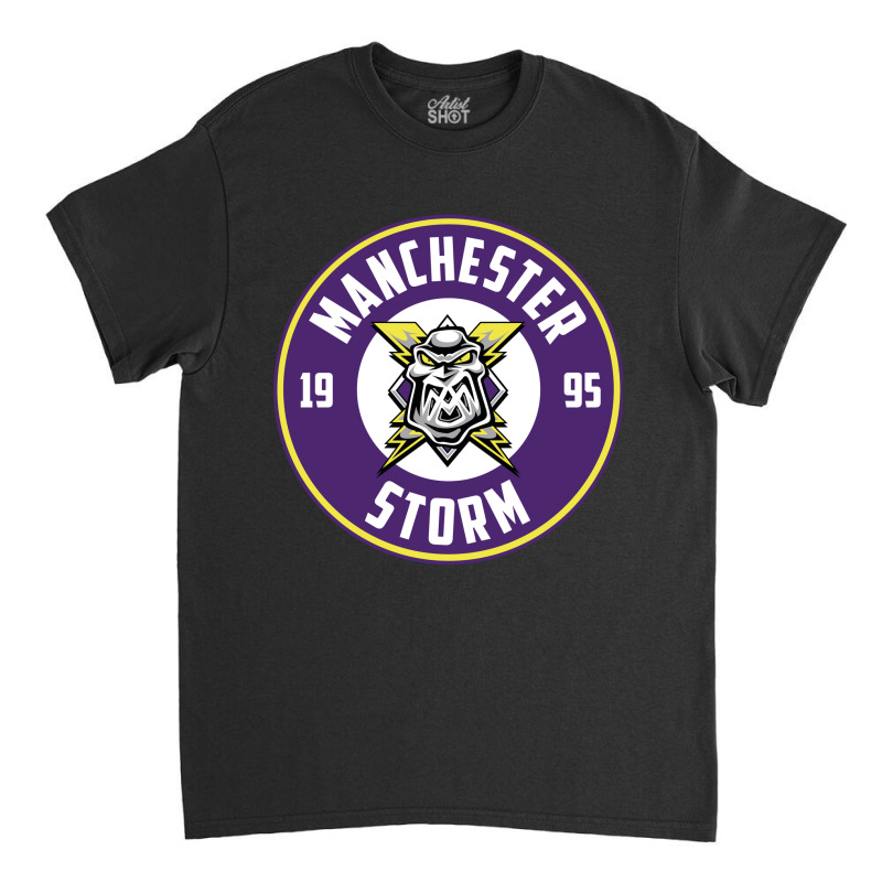 Manchester Storm Classic T-shirt | Artistshot