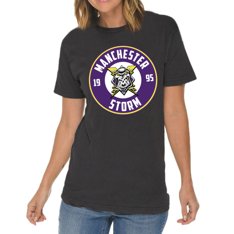 Manchester Storm Vintage T-shirt | Artistshot