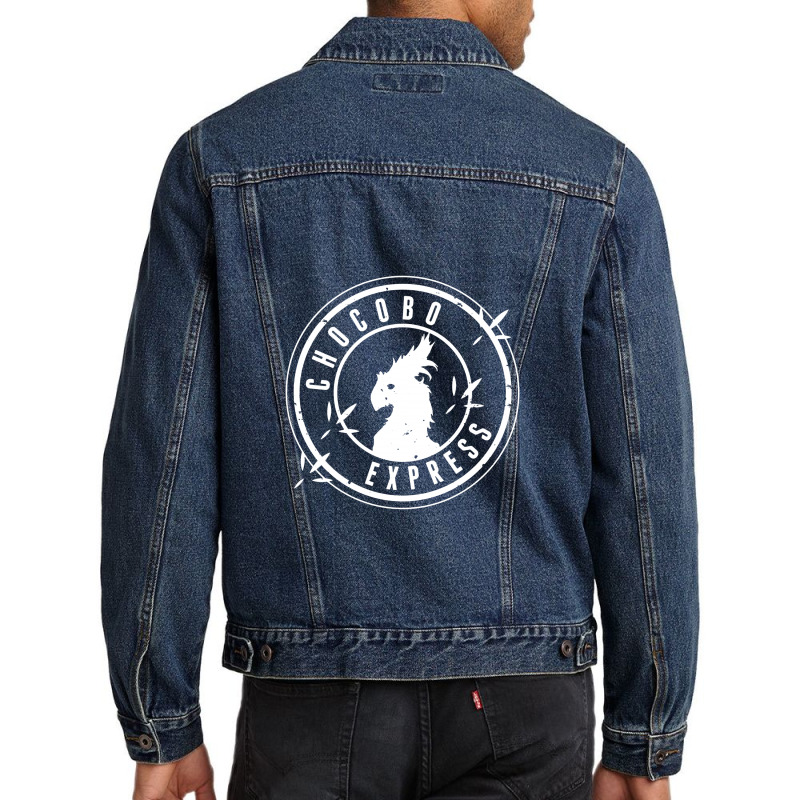 Chocobo Final Fantasy Men Denim Jacket by meghan irwandi | Artistshot