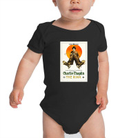 Vintage Hollywood Nostalgia The Rink Charlie Chaplin Film Movie Advert Baby Bodysuit | Artistshot