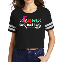 Team Early Head Start Back To School Funny Teacher Adults Scorecard Crop Tee | Artistshot