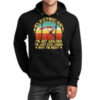 Electrician Sayings Craftsman Crafts Work Gifts Unisex Hoodie | Artistshot