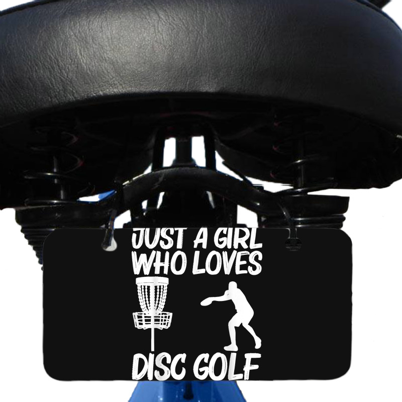 Funny Disc Golf Art For Girls Kids Outdoor Sport Game Lovers Bicycle License Plate | Artistshot