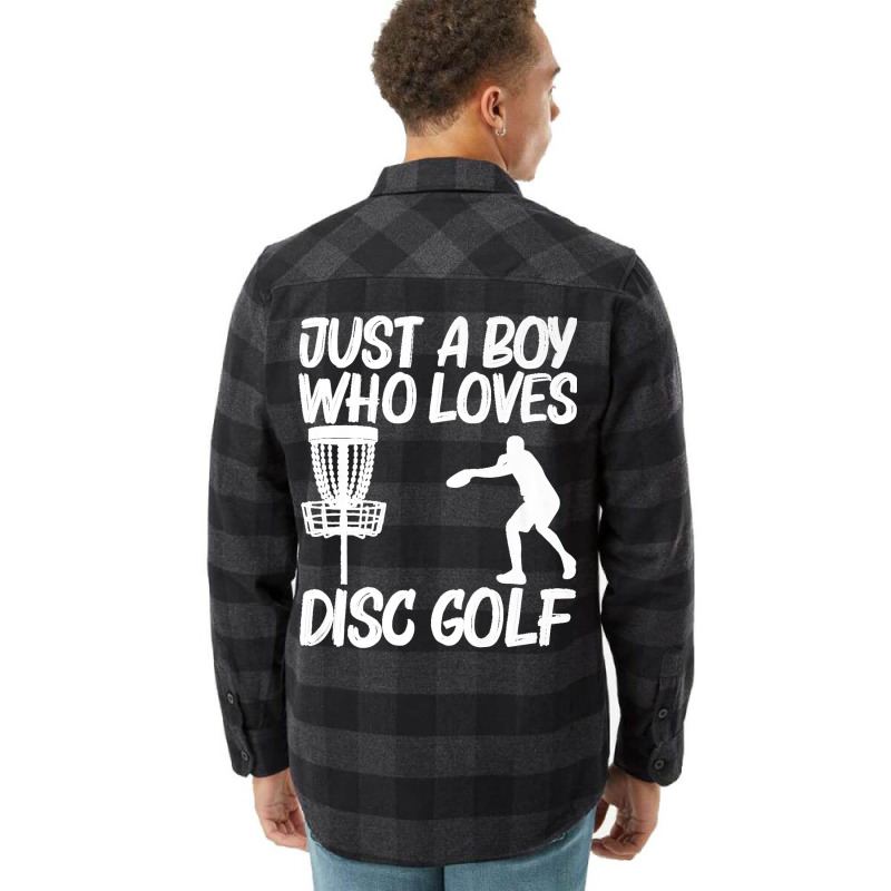 Funny Disc Golf Art For Boys Kids Outdoor Sport Game Lovers Premium Flannel Shirt | Artistshot