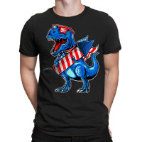 Funny Dinosaur Toddler Boys 4th Of July T-shirt | Artistshot