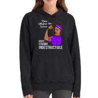 Chiari Malformation Warrior Indestructible Awareness Gift Vintage Hoodie | Artistshot