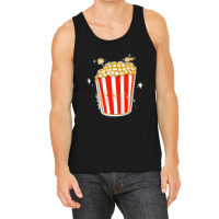 Kawaii Cinema Snacks Salty Sweet Caramel Popcorn Sticker Tank Top | Artistshot