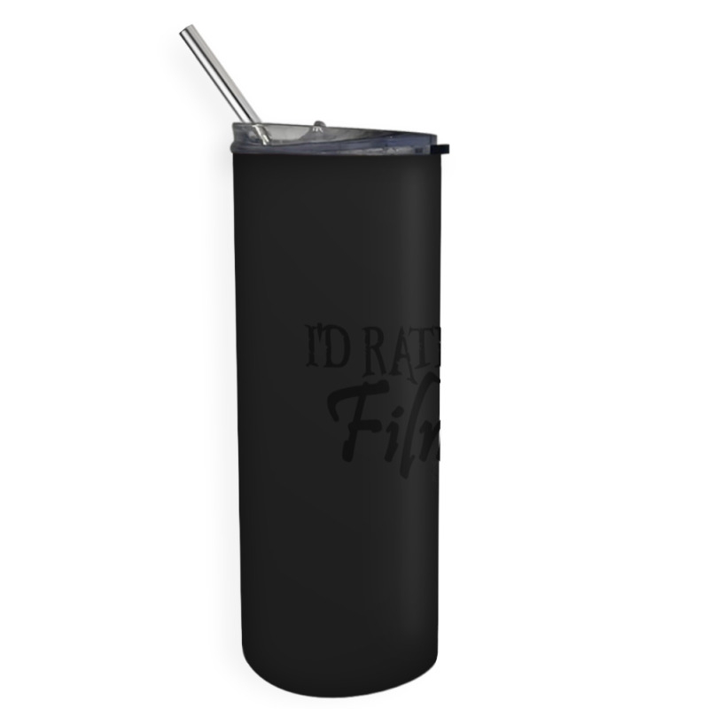 Filming Films Director Actor Actress Spectator Cinema Television Strea Skinny Tumbler | Artistshot