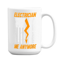 Electrician Nothing Shocks Me Anymore Usa Flag American 15 Oz Coffee Mug | Artistshot