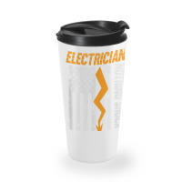 Electrician Nothing Shocks Me Anymore Usa Flag American Travel Mug | Artistshot