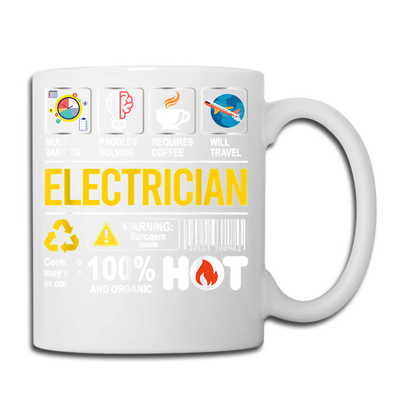 Electrician Multitasking Sarcasm Job Pride Proud Electrician Coffee Mug | Artistshot