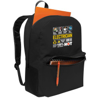 Electrician Multitasking Sarcasm Job Pride Proud Electrician Backpack | Artistshot