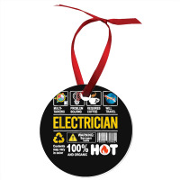 Electrician Multitasking Sarcasm Job Pride Proud Electrician Ornament | Artistshot