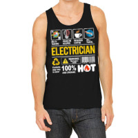 Electrician Multitasking Sarcasm Job Pride Proud Electrician Tank Top | Artistshot