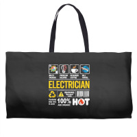 Electrician Multitasking Sarcasm Job Pride Proud Electrician Weekender Totes | Artistshot