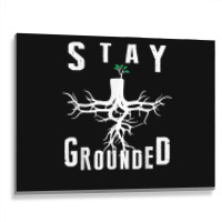 Electrician Journeyman Lineman Stay Grounded Design Metal Print Horizontal | Artistshot