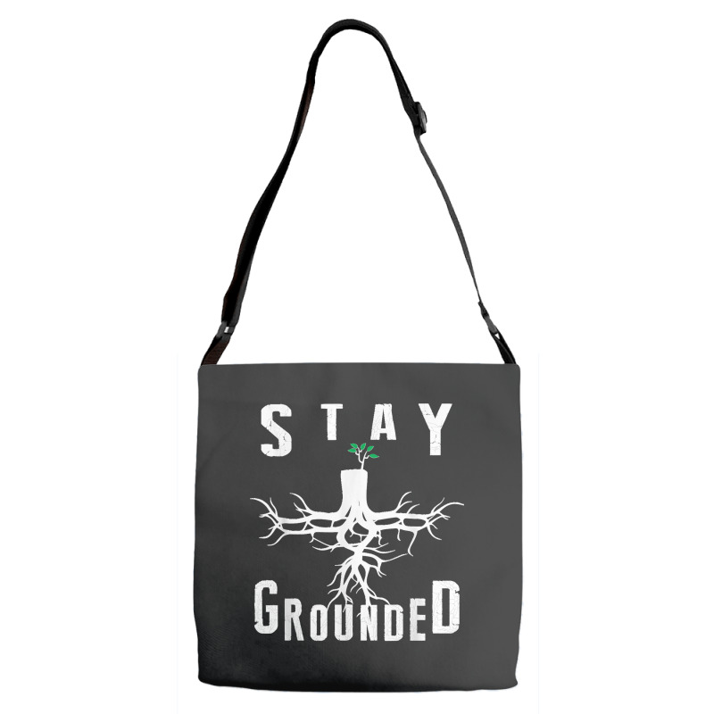 Electrician Journeyman Lineman Stay Grounded Design Adjustable Strap Totes | Artistshot