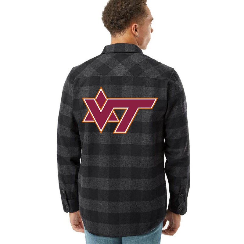 Vt Hokies Jewish Star Of David Flannel Shirt | Artistshot