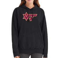 Vt Hokies Jewish Star Of David Vintage Hoodie | Artistshot