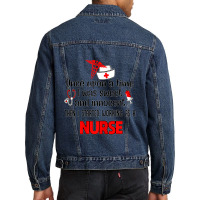 Womens Started Working As A Nurse  Nurse T Shirt Men Denim Jacket | Artistshot