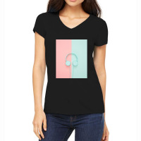 Love Headphones For Music Women's V-neck T-shirt | Artistshot