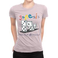 Genesis The Last Domino Uk Album Tour 2021 Music Concertunitee Tumblr Ladies Fitted T-shirt | Artistshot